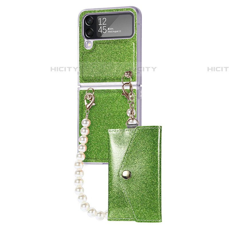 Coque Plastique Rigide Etui Housse Mat P08 pour Samsung Galaxy Z Flip4 5G Plus