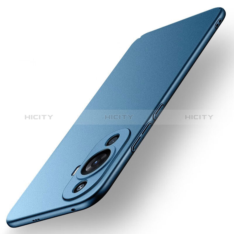 Coque Plastique Rigide Etui Housse Mat pour Huawei Nova 11 Pro Bleu Plus