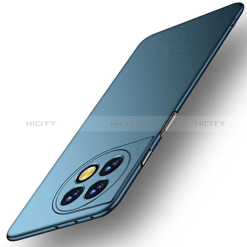 Coque Plastique Rigide Etui Housse Mat pour OnePlus 11 5G Bleu Plus