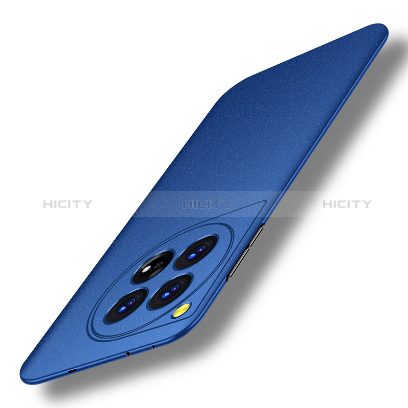 Coque Plastique Rigide Etui Housse Mat pour OnePlus Ace 3 5G Bleu Plus