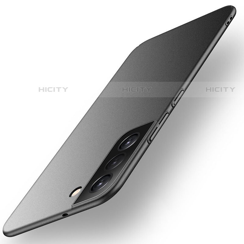 Coque Plastique Rigide Etui Housse Mat pour Samsung Galaxy S22 5G Noir Plus
