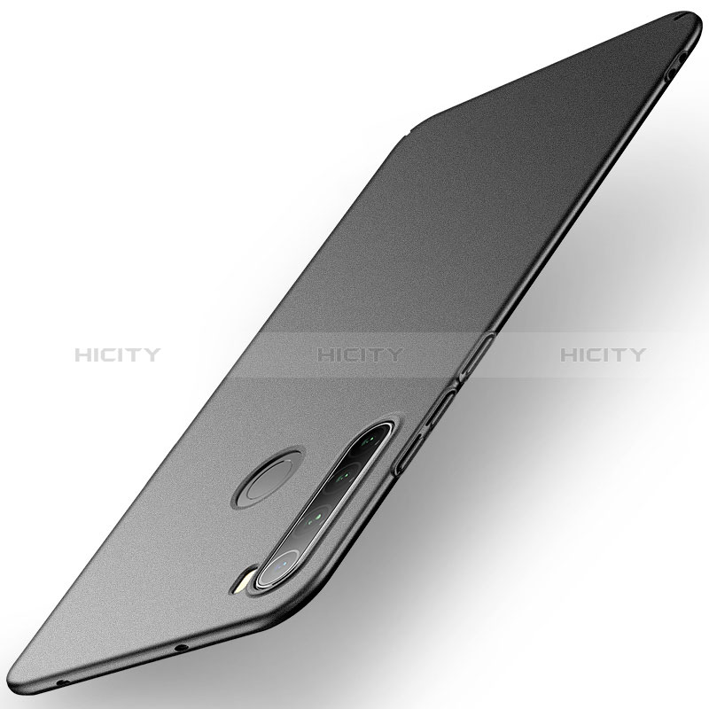 Coque Plastique Rigide Etui Housse Mat pour Xiaomi Redmi Note 8 (2021) Noir Plus