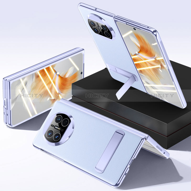 Coque Plastique Rigide Etui Housse Mat QK2 pour Huawei Mate X5 Violet Plus
