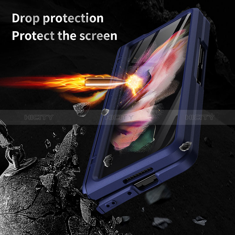 Coque Plastique Rigide Etui Housse Mat R01 pour Samsung Galaxy Z Fold3 5G Plus