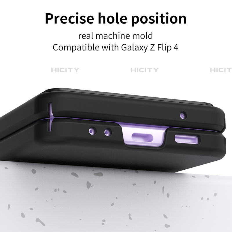 Coque Plastique Rigide Etui Housse Mat R05 pour Samsung Galaxy Z Flip4 5G Plus