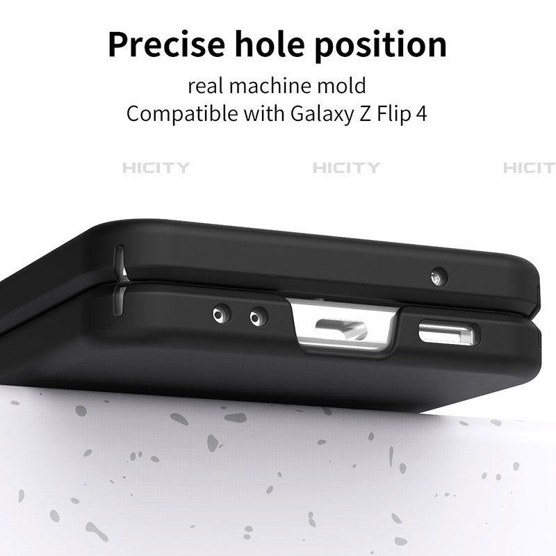 Coque Plastique Rigide Etui Housse Mat R06 pour Samsung Galaxy Z Flip4 5G Plus