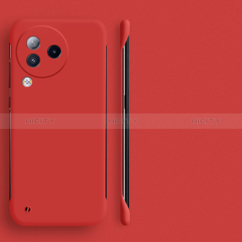 Coque Plastique Rigide Etui Housse Mat Sans Cadre P01 pour Xiaomi Civi 3 5G Rouge Plus