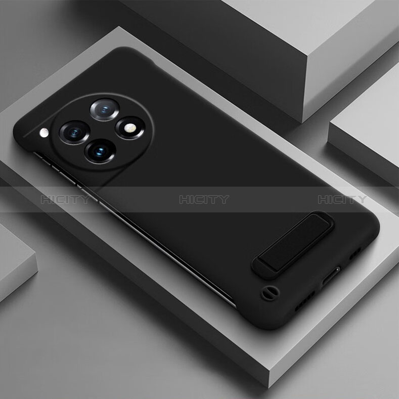 Coque Plastique Rigide Etui Housse Mat Sans Cadre P03 pour OnePlus 12 5G Noir Plus