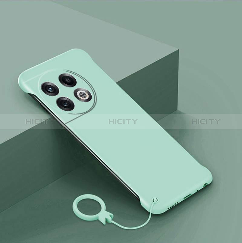 Coque Plastique Rigide Etui Housse Mat Sans Cadre pour OnePlus Ace 2 5G Pastel Vert Plus