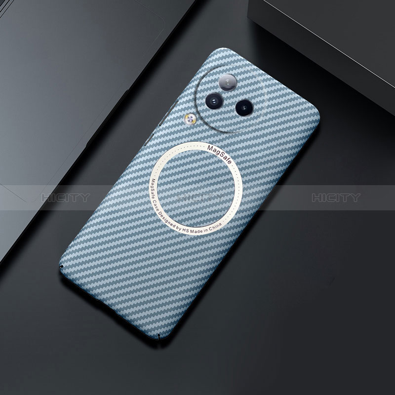 Coque Plastique Rigide Etui Housse Mat Serge avec Mag-Safe Magnetic Magnetique pour Xiaomi Civi 3 5G Bleu Ciel Plus