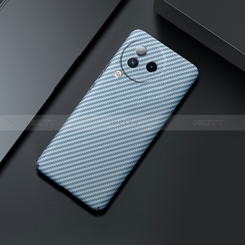 Coque Plastique Rigide Etui Housse Mat Serge pour Xiaomi Civi 3 5G Bleu Ciel Plus