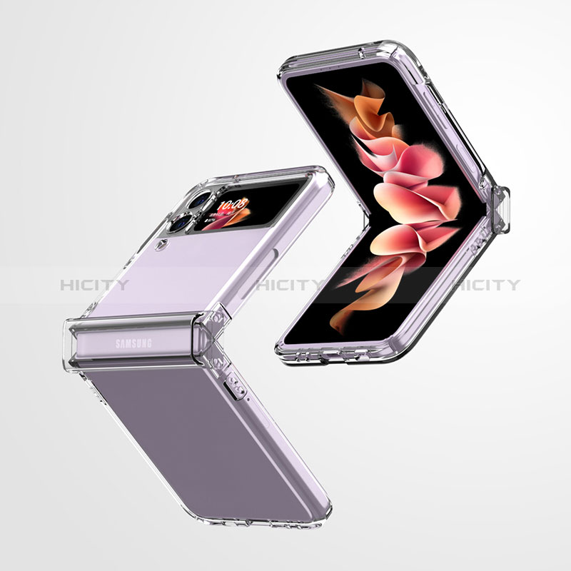 Coque Plastique Rigide Etui Housse Mat T01 pour Samsung Galaxy Z Flip3 5G Plus