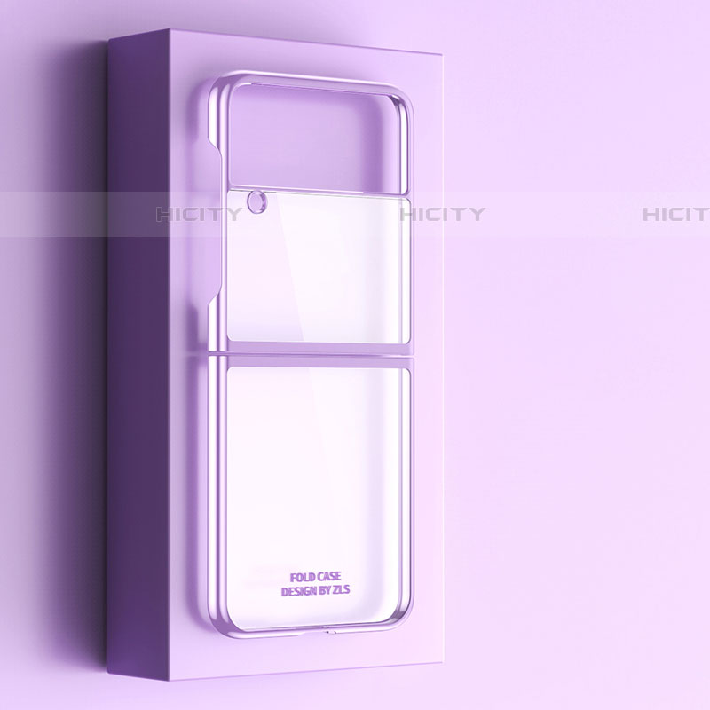 Coque Plastique Rigide Etui Housse Mat T01 pour Samsung Galaxy Z Flip4 5G Plus