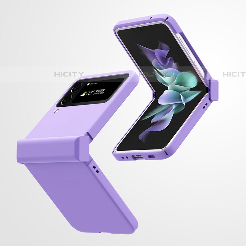 Coque Plastique Rigide Etui Housse Mat T02 pour Samsung Galaxy Z Flip4 5G Plus