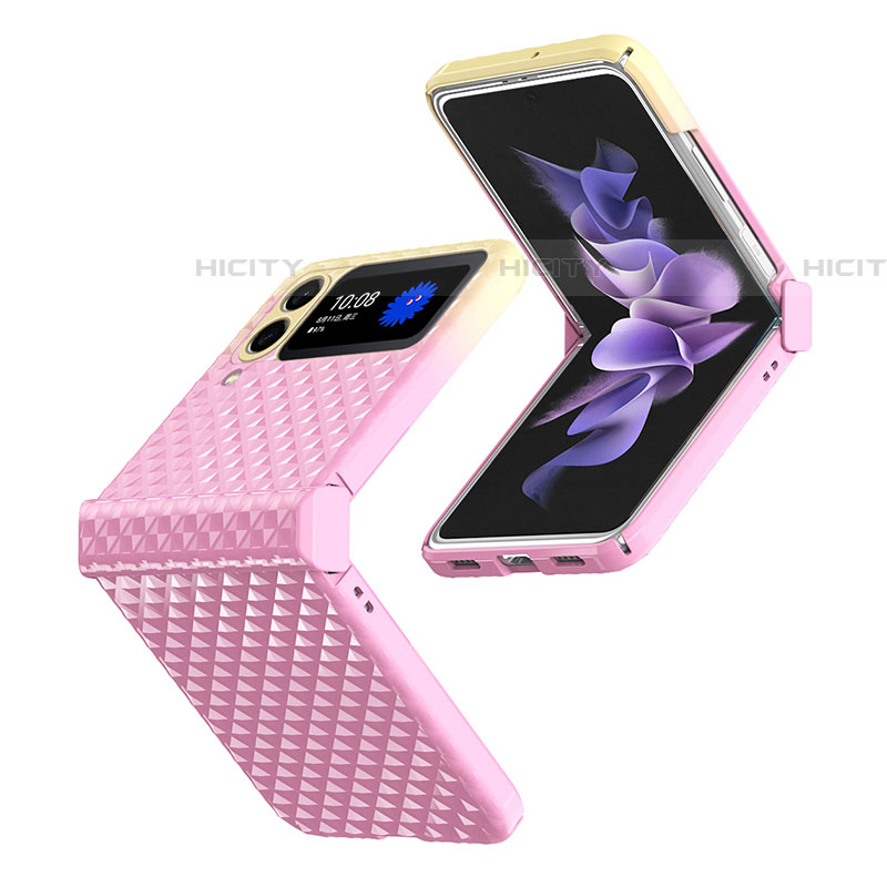 Coque Plastique Rigide Etui Housse Mat T03 pour Samsung Galaxy Z Flip4 5G Plus