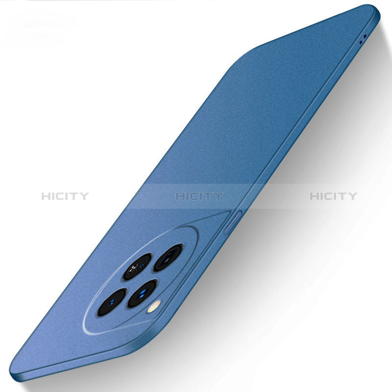 Coque Plastique Rigide Etui Housse Mat YK1 pour OnePlus 12R 5G Bleu Plus