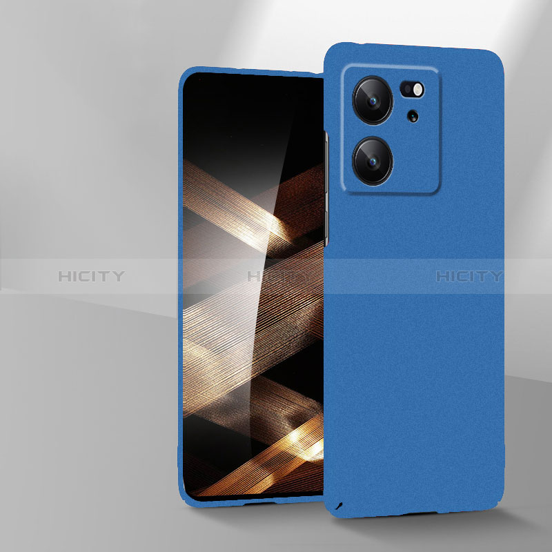 Coque Plastique Rigide Etui Housse Mat YK1 pour Xiaomi Mi 13T 5G Bleu Plus