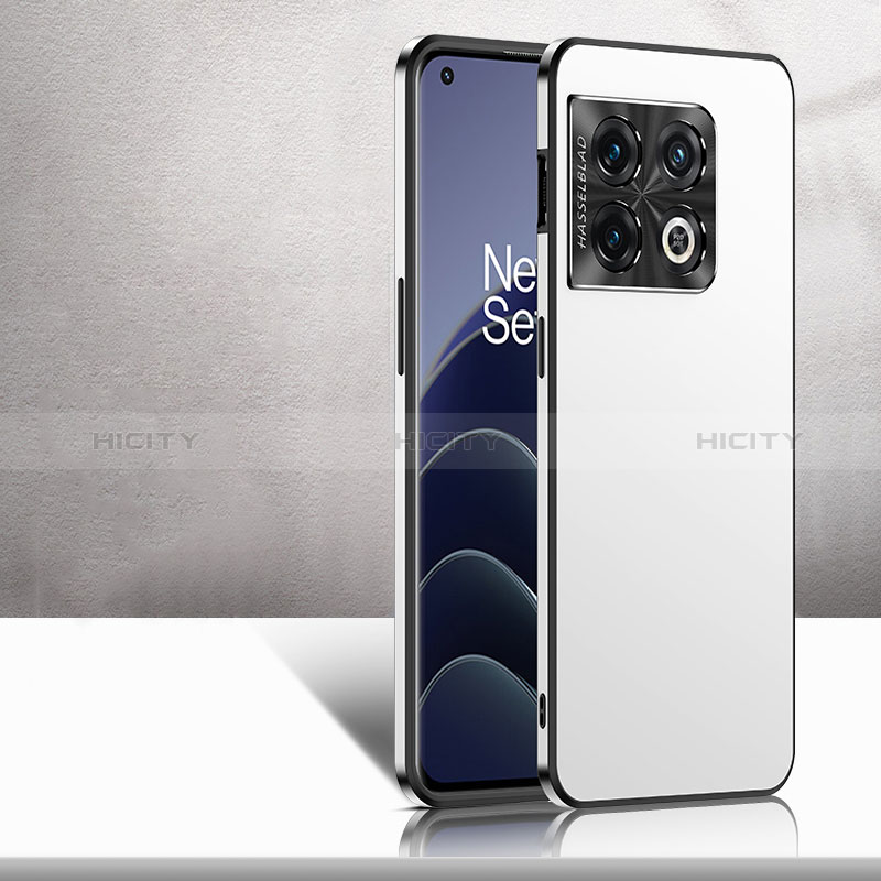 Coque Plastique Rigide Etui Housse Mat YK2 pour OnePlus 10 Pro 5G Blanc Plus