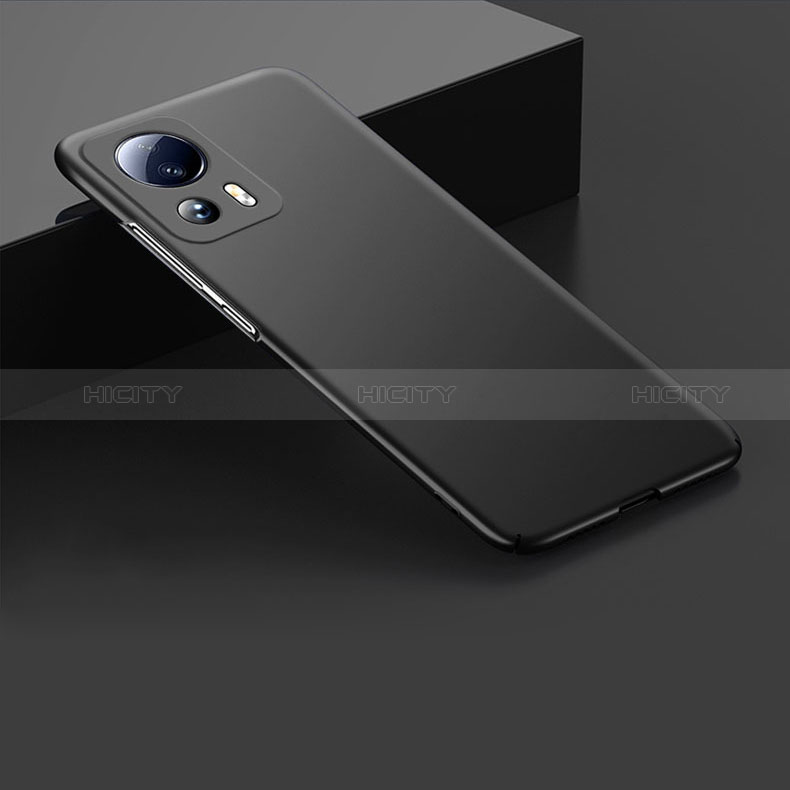 Coque Plastique Rigide Etui Housse Mat YK3 pour Xiaomi Mi 13 Lite 5G Noir Plus