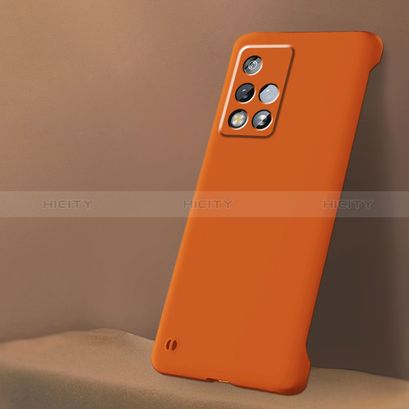 Coque Plastique Rigide Etui Housse Mat YK3 pour Xiaomi Poco M4 Pro 5G Orange Plus