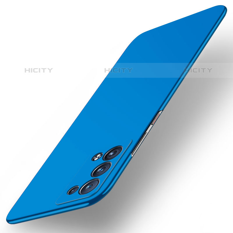 Coque Plastique Rigide Etui Housse Mat YK5 pour Oppo Reno6 Pro+ Plus 5G Bleu Plus