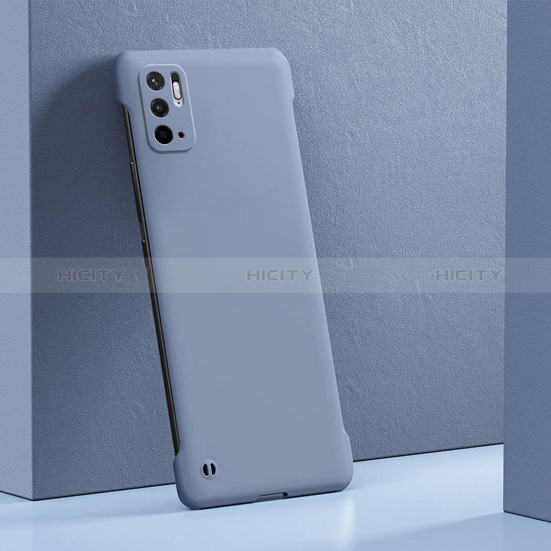 Coque Plastique Rigide Etui Housse Mat YK5 pour Xiaomi Redmi Note 10T 5G Gris Lavende Plus