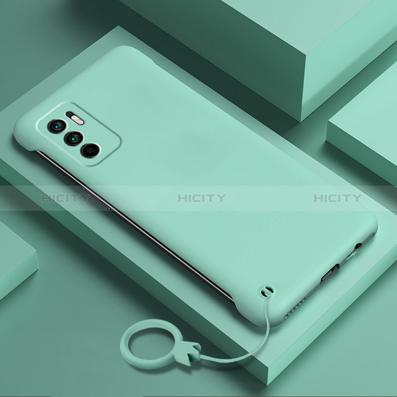 Coque Plastique Rigide Etui Housse Mat YK6 pour Xiaomi Redmi Note 10T 5G Pastel Vert Plus