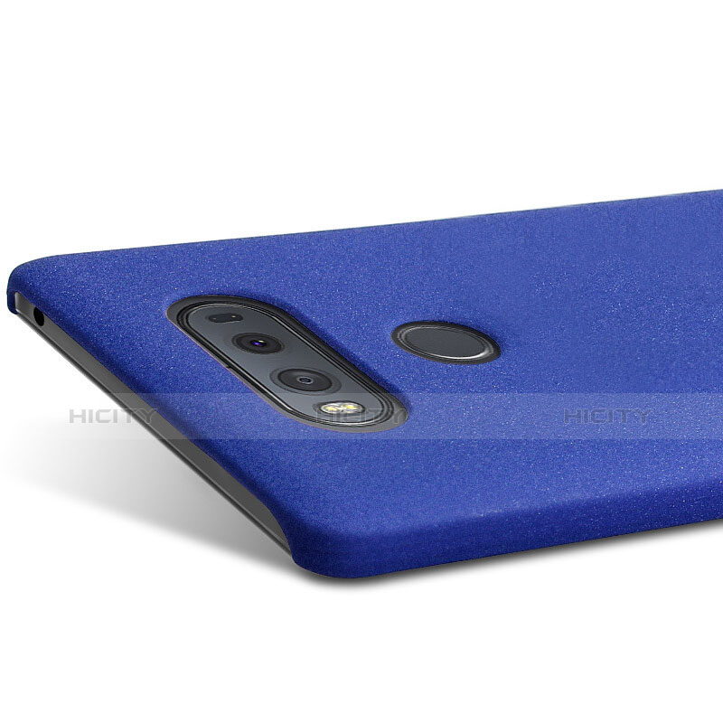 Coque Plastique Rigide Etui Sables Mouvants pour LG V20 Bleu Plus