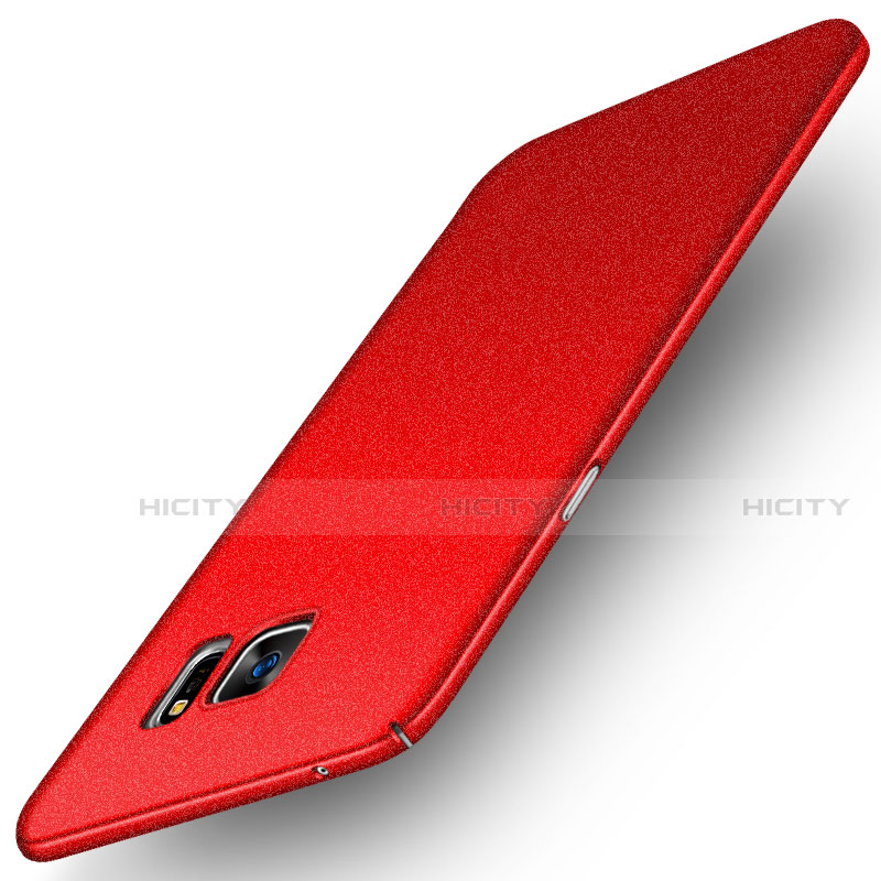 Coque Plastique Rigide Etui Sables Mouvants pour Samsung Galaxy Note 5 N9200 N920 N920F Rouge Plus
