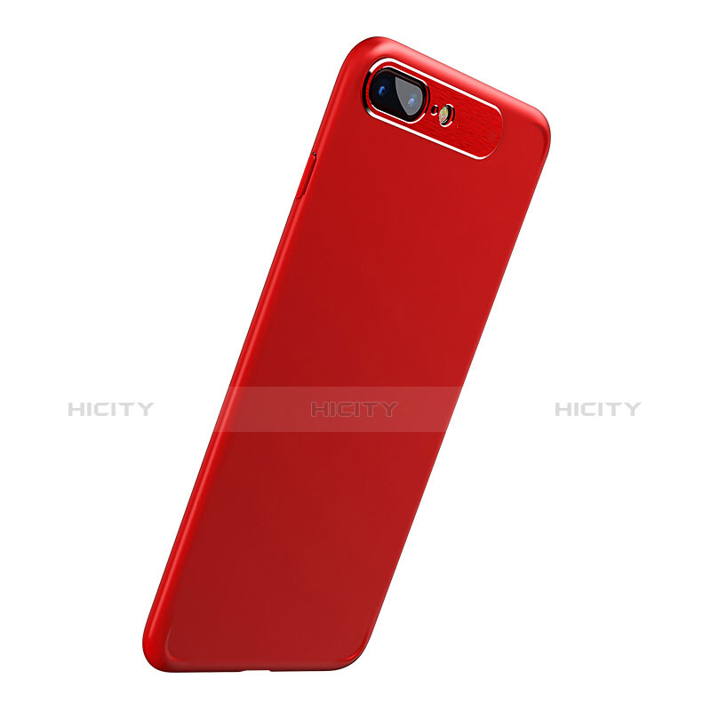 Coque Plastique Rigide Mat M01 pour Apple iPhone 8 Plus Rouge Plus