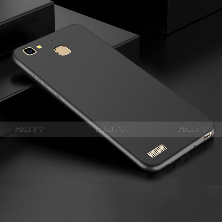 Coque Plastique Rigide Mat M01 pour Huawei Enjoy 5S Noir Plus