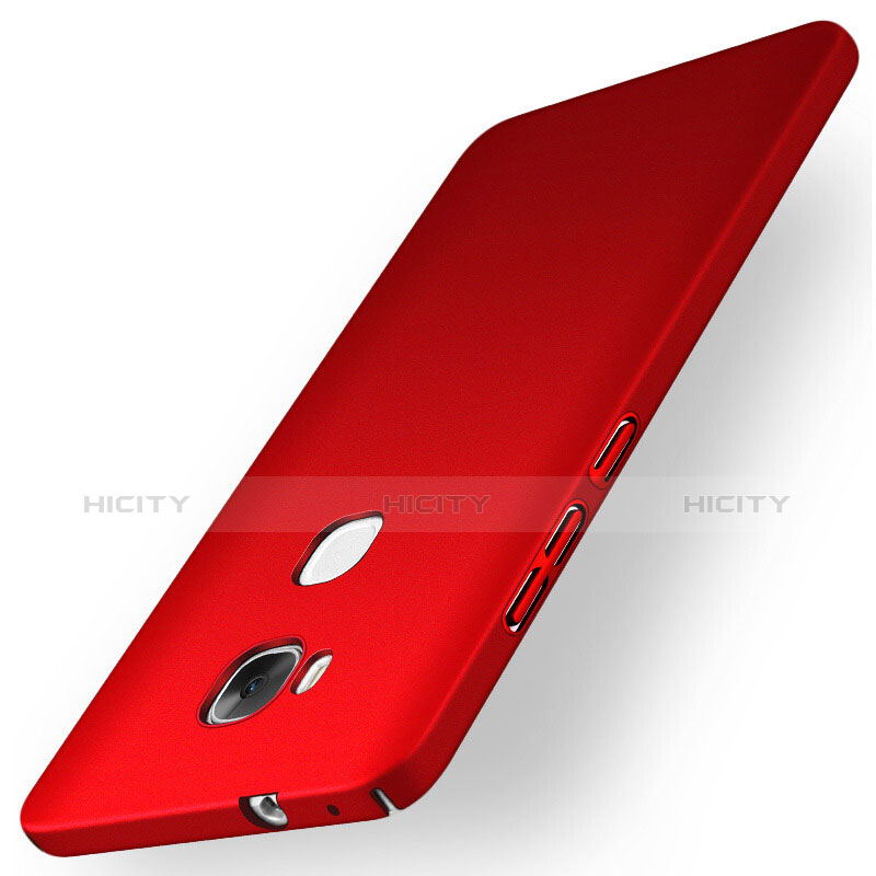 Coque Plastique Rigide Mat M01 pour Huawei GR5 Rouge Plus