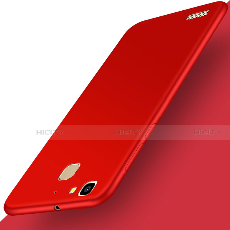 Coque Plastique Rigide Mat M01 pour Huawei P8 Lite Smart Rouge Plus