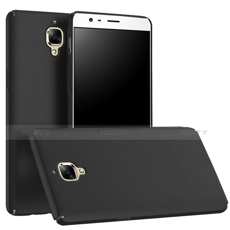 Coque Plastique Rigide Mat M01 pour OnePlus 3T Noir Plus