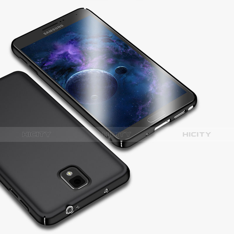 Coque Plastique Rigide Mat M01 pour Samsung Galaxy Note 3 N9000 Noir Plus