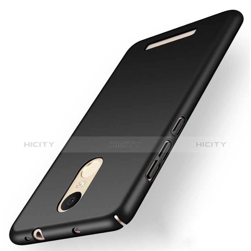 Coque Plastique Rigide Mat M01 pour Xiaomi Redmi Note 3 Noir Plus