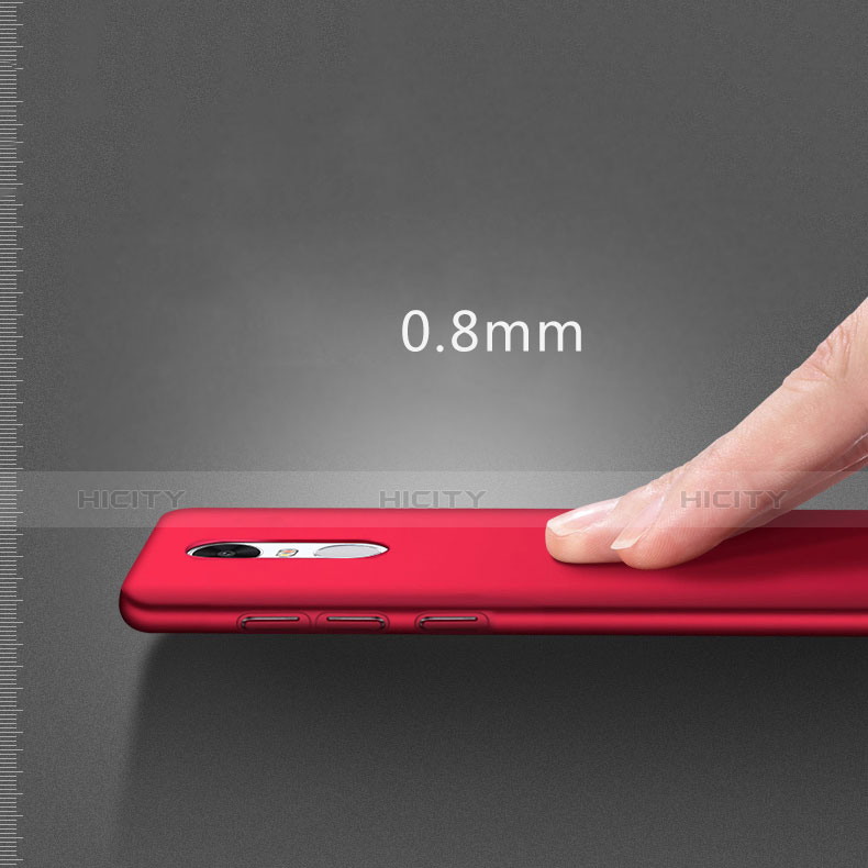 Coque Plastique Rigide Mat M01 pour Xiaomi Redmi Note 3 Rouge Plus