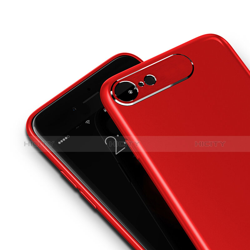Coque Plastique Rigide Mat M02 pour Apple iPhone 8 Rouge Plus