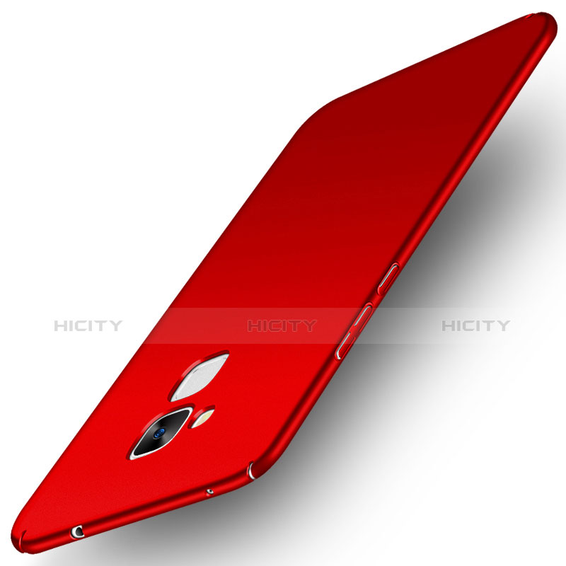 Coque Plastique Rigide Mat M02 pour Huawei Honor 7 Lite Rouge Plus