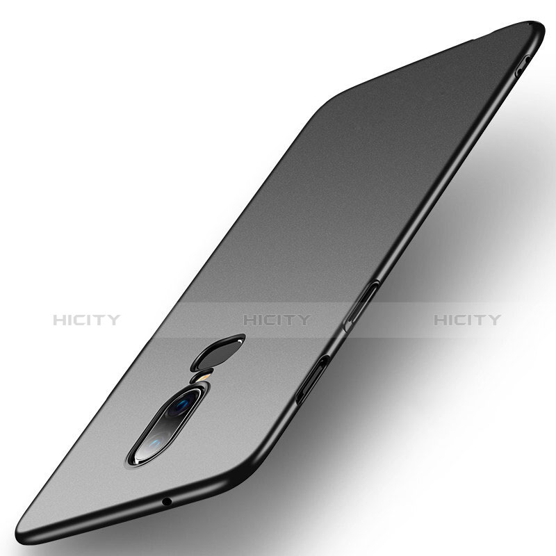 Coque Plastique Rigide Mat M02 pour OnePlus 6 Noir Plus