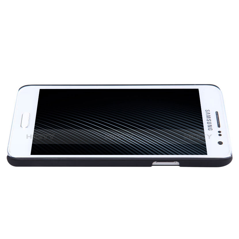Coque Plastique Rigide Mat M02 pour Samsung Galaxy A3 SM-300F Noir Plus