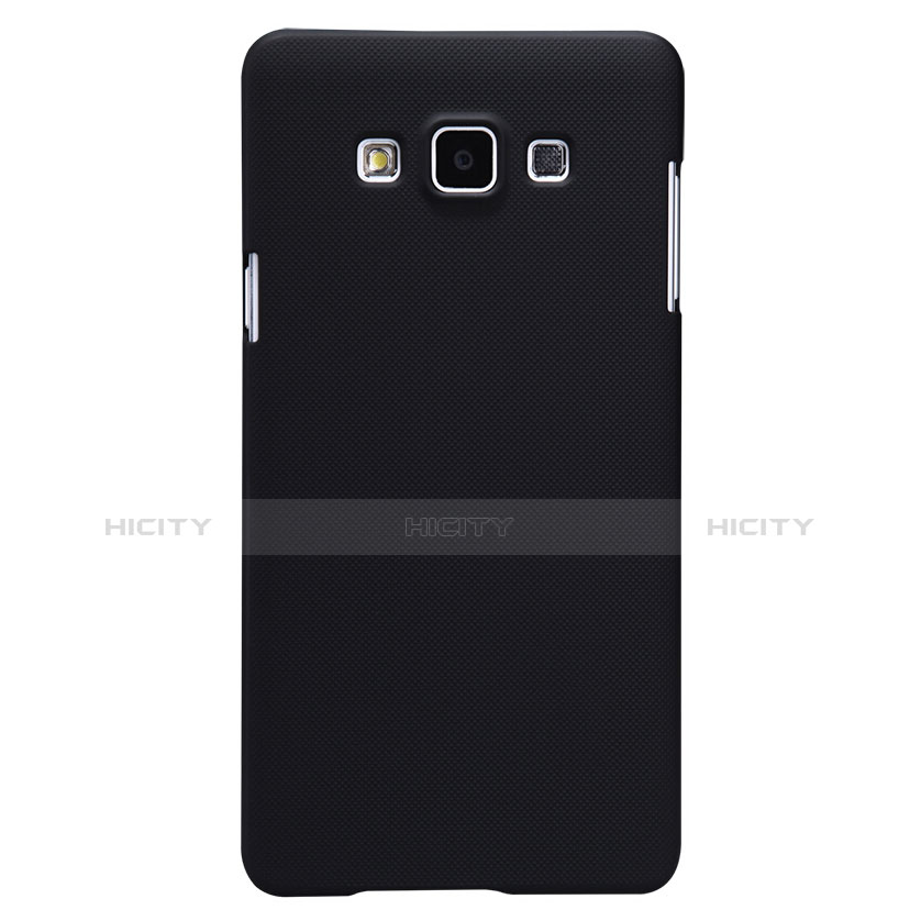 Coque Plastique Rigide Mat M02 pour Samsung Galaxy A7 SM-A700 Noir Plus