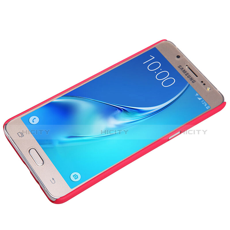 Coque Plastique Rigide Mat M02 pour Samsung Galaxy J5 (2016) J510FN J5108 Rouge Plus