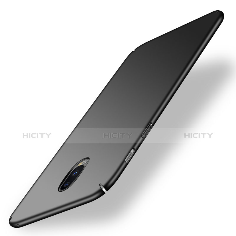 Coque Plastique Rigide Mat M02 pour Samsung Galaxy J7 Plus Noir Plus