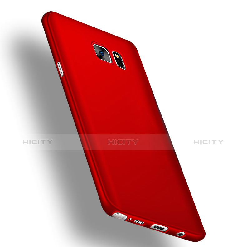 Coque Plastique Rigide Mat M02 pour Samsung Galaxy Note 5 N9200 N920 N920F Rouge Plus