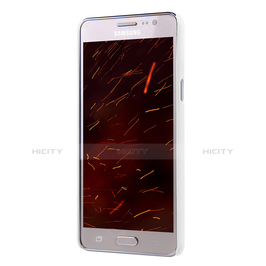 Coque Plastique Rigide Mat M02 pour Samsung Galaxy On5 Pro Blanc Plus