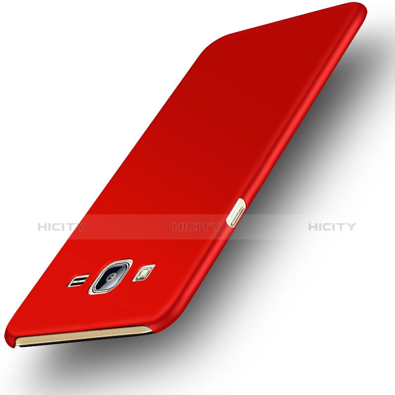 Coque Plastique Rigide Mat M02 pour Samsung Galaxy On7 G600FY Rouge Plus