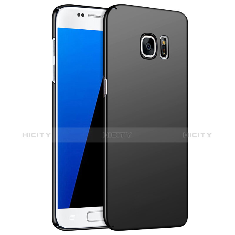 Coque Plastique Rigide Mat M02 pour Samsung Galaxy S7 G930F G930FD Noir Plus