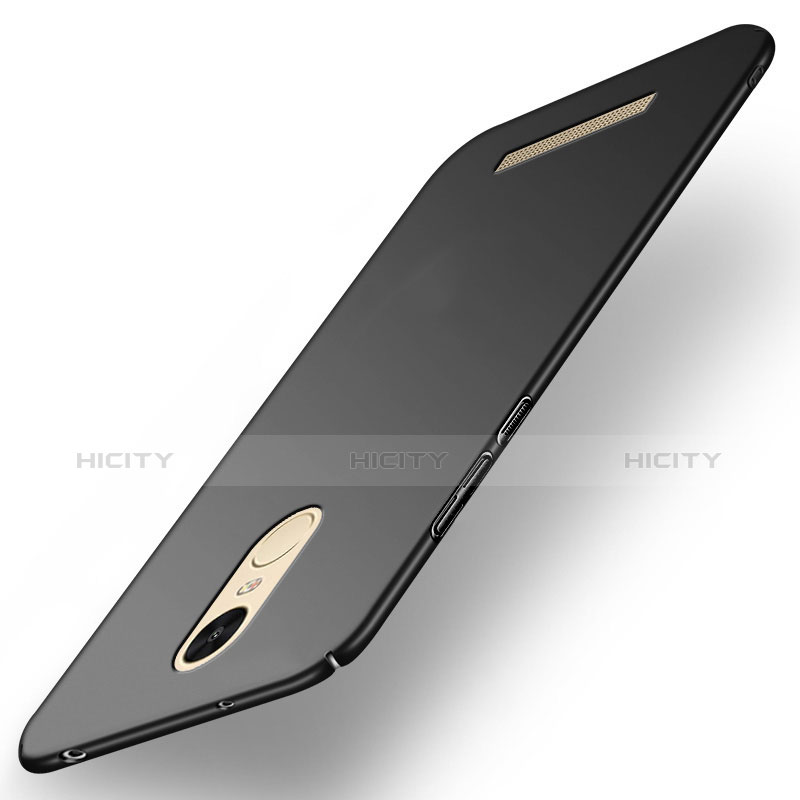 Coque Plastique Rigide Mat M02 pour Xiaomi Redmi Note 3 Noir Plus