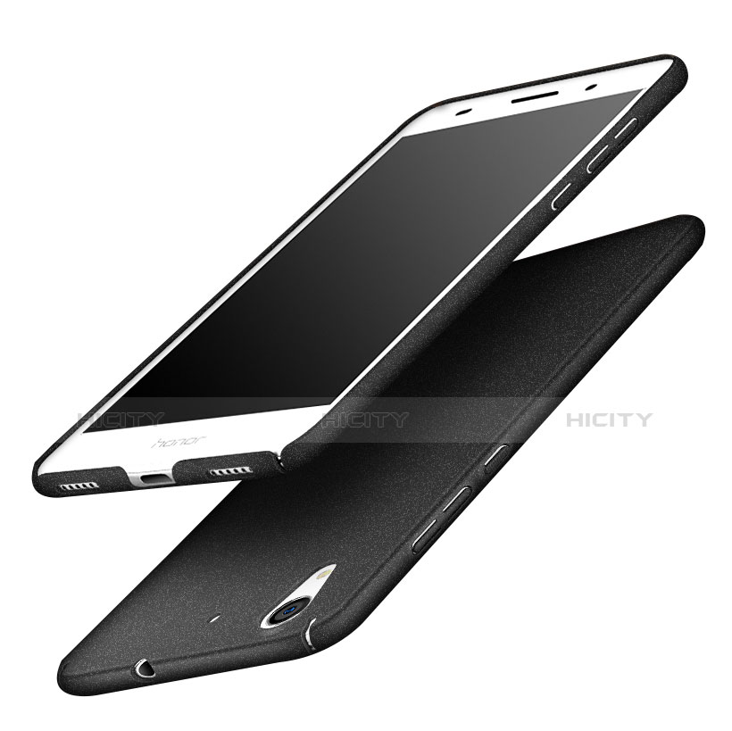 Coque Plastique Rigide Mat M03 pour Huawei Honor 5A Noir Plus